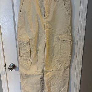 TNA Cargo Pants - Light Tan Utility Style